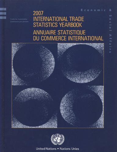 Imagen de archivo de International Trade Statistics Yearbook 2007 a la venta por Better World Books