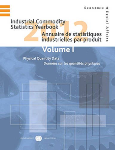 Stock image for Industrial Commodity Statistics Yearbook 2012: Physical Quantity Data Volume I (Industrial Statistics (Ser. P)) for sale by WorldofBooks