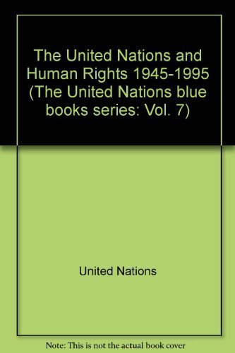 Stock image for The United Nations and Human Rights, 1945-1995 for sale by Better World Books