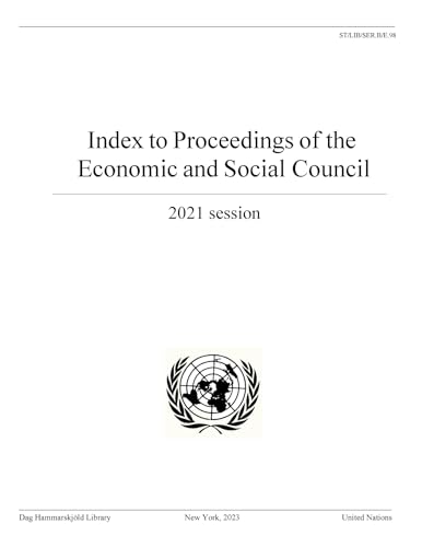 Stock image for Index to proceedings of the Economic and Social Council (Paperback) for sale by Grand Eagle Retail