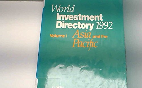 9789211043891: Asia and the Pacific (v. 1) (World Investment Directory)