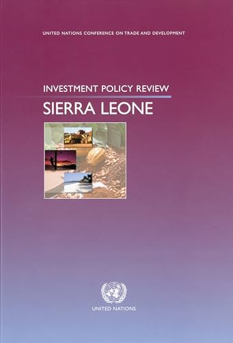 9789211127850: Investment Policy Review: Sierra Leone (United Nations Conference on Trade and Development)