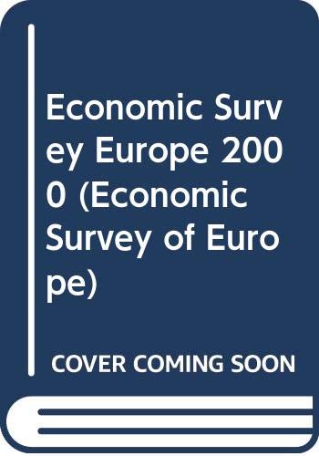 9789211167528: Economic Survey Of Europe Avril 2000 N1 United Nations: No. 1