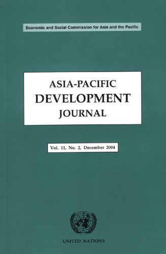 Asia Pacific Development Journal December 2004 (9789211204094) by United Nations