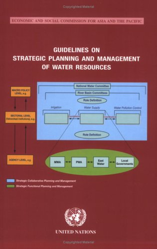 9789211204117: Guidelines on Strategic Planning and Management of Water Resources (Economic and Social Commission for Asia and the Pacific)