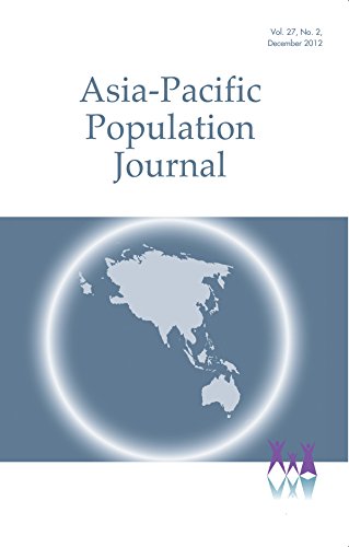 Beispielbild fr Asia-Pacific Population Journal 2012: 26-1 zum Verkauf von WorldofBooks