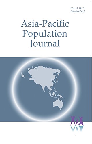 9789211206623: Asia-Pacific Population Journal 2012: 26-1