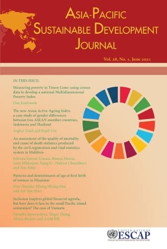 Beispielbild fr Asia-Pacific Sustainable Development Journal 2021, Issue No. 1 zum Verkauf von Blackwell's