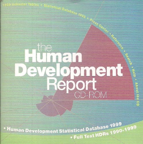 Human Development Report, The (CD-ROM) 1999 (9789211261202) by United Nations Development Programme