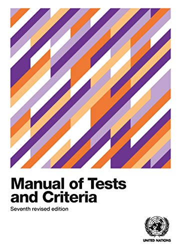 Stock image for Recommendations on the transport of dangerous goods manual of tests and criteria for sale by PBShop.store US