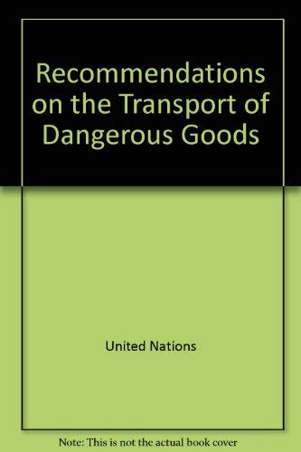 Stock image for Recommendations on the Transport of dangerous Goods. Model Regulations. for sale by Steamhead Records & Books