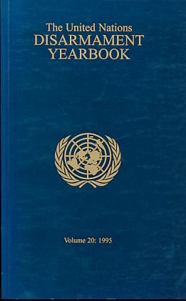 9789211422184: The United Nations Disarmament Yearbook: 20