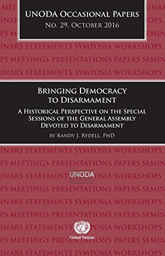 Stock image for Nations, U: UNODA Occasional Papers Number 29, October 2016: a historical perspective on the special sessions of the General Assembly devoted to disarmament for sale by medimops