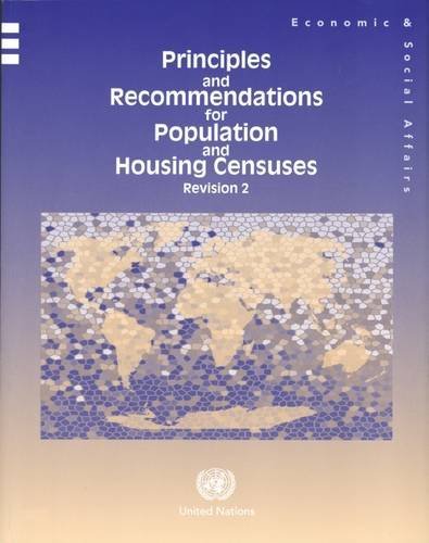 Stock image for Principles and Recommendations for Population and Housing Censuses for sale by Better World Books