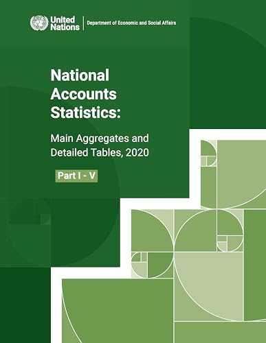 Stock image for National Accounts Statistics: Main Aggregates and Detailed Tables 2020 for sale by Books From California