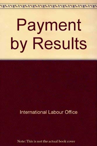 Payment by Results (9789221000068) by International Labour Office