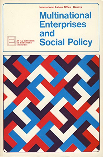 9789221010036: Multinational Enterprises and Social Policy