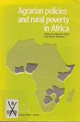 Stock image for Agrarian Policies and Rural Poverty in Africa for sale by Wonder Book