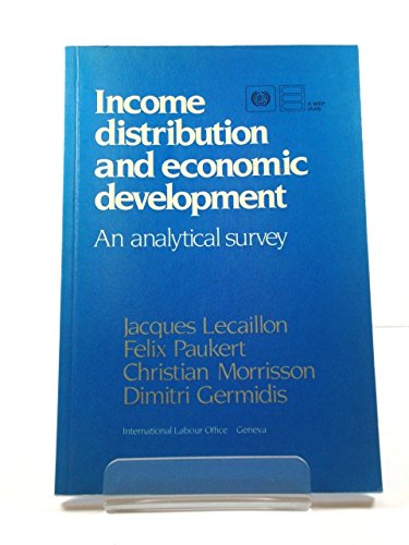 Stock image for Income Distribution and Economic Development : An Analytical Survey for sale by Better World Books