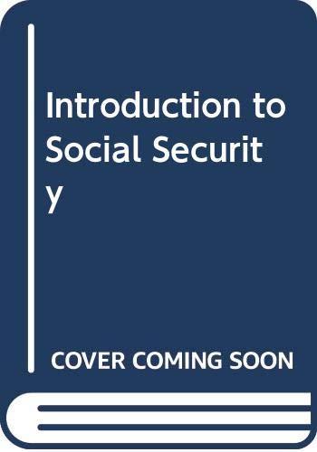 Stock image for Introduction to Social Security, 1989 for sale by Better World Books
