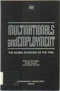 Stock image for Multinational Enterprises and Employment in the Global Economy of the 1990s for sale by Better World Books: West