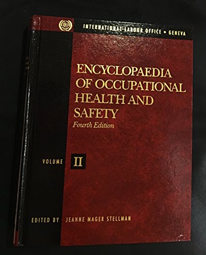 Beispielbild fr Encyclopaedia of Occupational Health and Safety (Volume II) zum Verkauf von HPB-Red