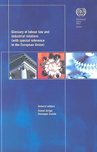 9789221157311: Glossary Of Labour Law And Industrial Relations: With Special Reference to the European Union