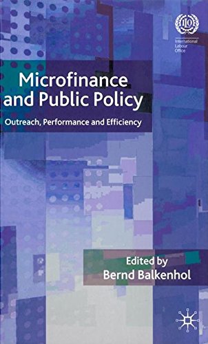 Stock image for Microfinance and public policy : outreach, performance and efficiency. for sale by Kloof Booksellers & Scientia Verlag