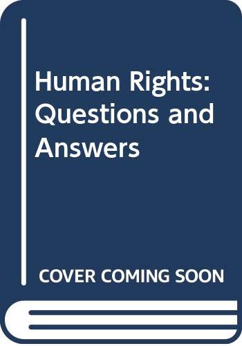 Beispielbild fr Human Rights: Questions and Answers zum Verkauf von Anybook.com