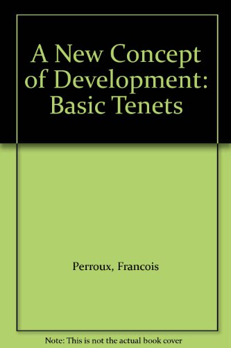 9789231020575: A New Concept of Development: Basic Tenets