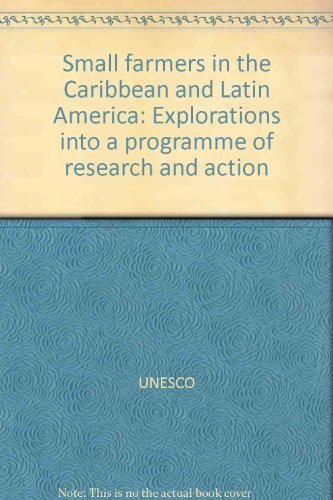 Imagen de archivo de Small farmers in the Caribbean and Latin America: Explorations into a programme of research and action a la venta por Zubal-Books, Since 1961