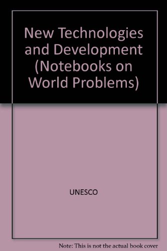 Imagen de archivo de New Technologies and Development a la venta por Better World Books Ltd