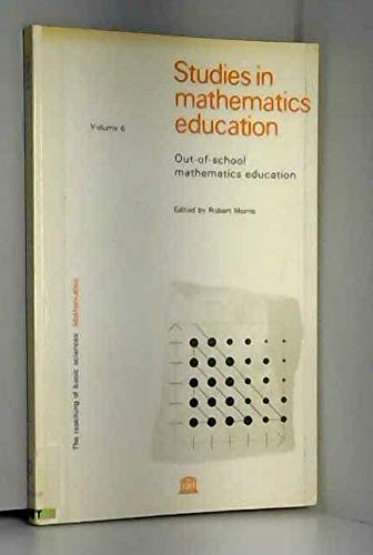 Beispielbild fr Studies in Mathematics Education zum Verkauf von Bookmonger.Ltd