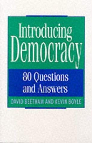 Beispielbild fr Introducing Democracy: 80 Questions and Answers zum Verkauf von medimops