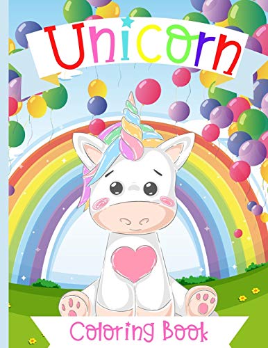 Beispielbild fr Unicorn coloring Book for Kids ages 4-8: A Very Cute Unicorn Coloring Book zum Verkauf von Buchpark