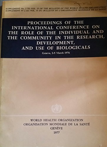 Stock image for Proceedings of the International Conference on the Role of the for sale by Clivia Mueller