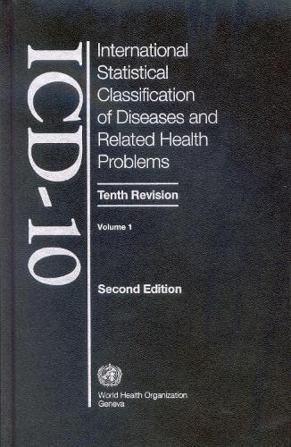 9789241546492: ICD 10 International Statistical Classification of Diseases And Related Health Problems: Tenth Revision (1)