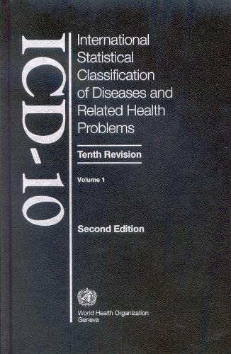 Stock image for The International Statistical Classification of Diseases and Health Related Problems: ICD-10: Volume 1: Tabular List for sale by dsmbooks