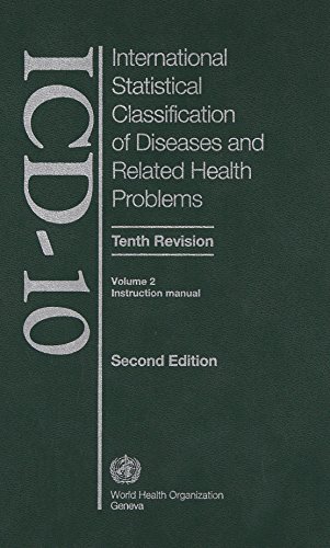 Stock image for The International Statistical Classification of Diseases and Health Related Problems: ICD-10: Volume 2: Instruction Manual for sale by Phatpocket Limited