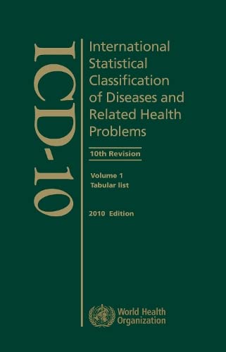 Stock image for International Statistical Classification of Diseases and Related Health Problems, ICD-10 for sale by Better World Books