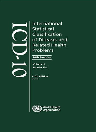 Stock image for International Statistical Classification of Diseases and Related Health Problems: 10th Revision (ICD-10) for sale by Phatpocket Limited