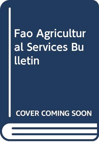 9789250007847: Fao Agricultural Services Bulletin