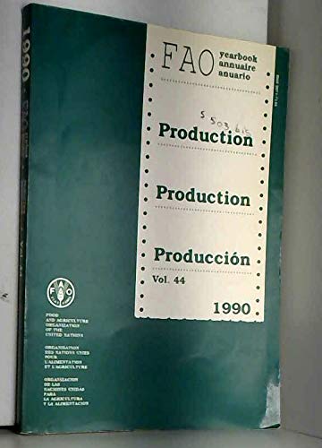 9789250030678: Fao Production Yearbook, 1990