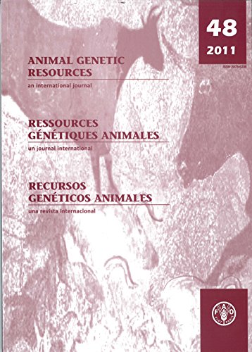 Animal Genetic Resources: an international journal (9789250068640) by Food And Agriculture Organization Of The United Nations