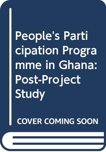 9789251036983: People's Participation Programme in Ghana: Post-project study