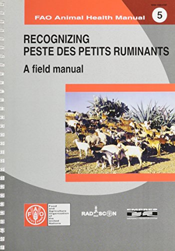 9789251042779: Recognizing Peste Des Petits Ruminant: A Field Manual (FAO Animal Health Manuals)
