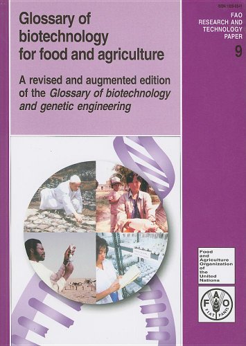 Stock image for Glossary of Biotechnology for Food and Agriculture (FAO Research and Technology Papers) for sale by HPB-Red