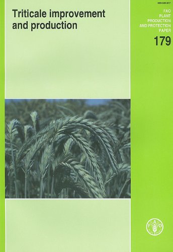 9789251051825: Triticale Improvement and Production (FAO Plant Production and Protection Papers)