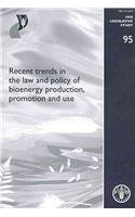 Recent Trends in the Law and Policy of Bioenergy Production, Promotion and Use (FAO Legislative Studies) (9789251058701) by Food And Agriculture Organization Of The United Nations