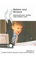 Beispielbild fr Babies And Bosses: Reconciling Work And Family Life: Canada, Finland, Sweden And the United Kingdom: v. 4 zum Verkauf von WorldofBooks